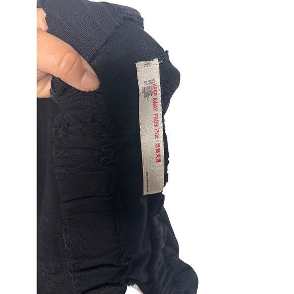 FP Beach Black Wide Leg Palazzo Pants Elastic‎ Waist Size M - Picture 3 of 6